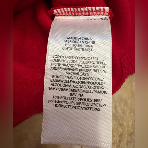 NWOT Polo Ralph Lauren Tuxedo Bear Christmas Sweater Sweatshirt Boys Large RARE - Picture 4 of 6